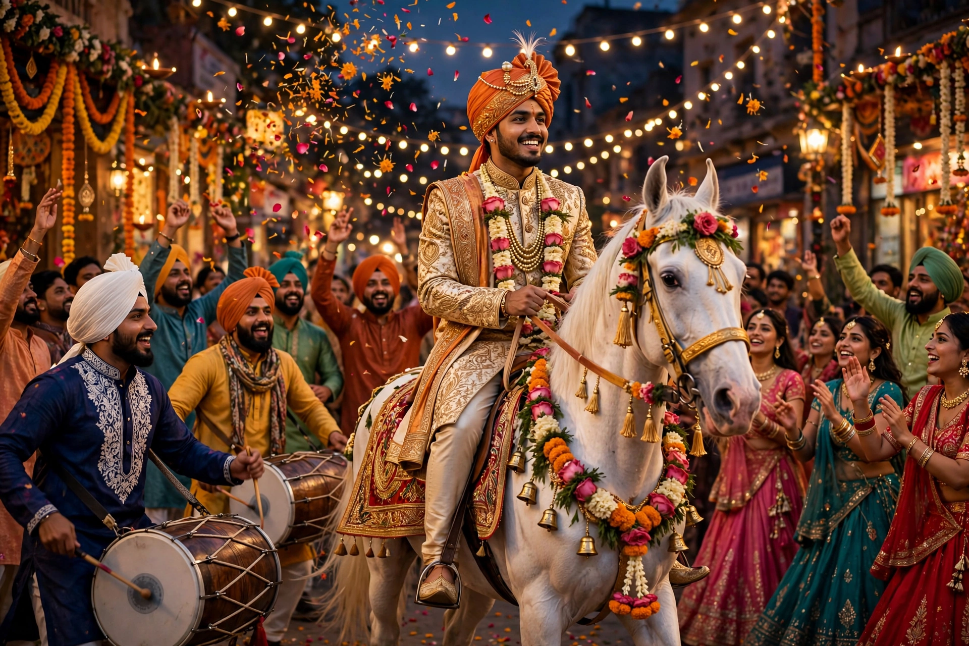 Groom Baraat Horse