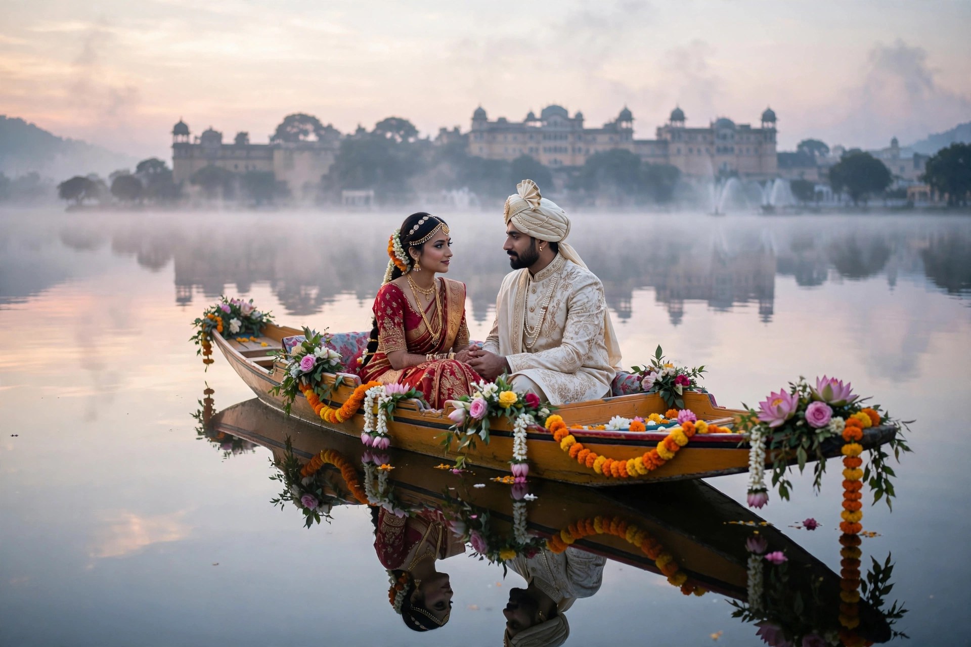Couple Boat Lake