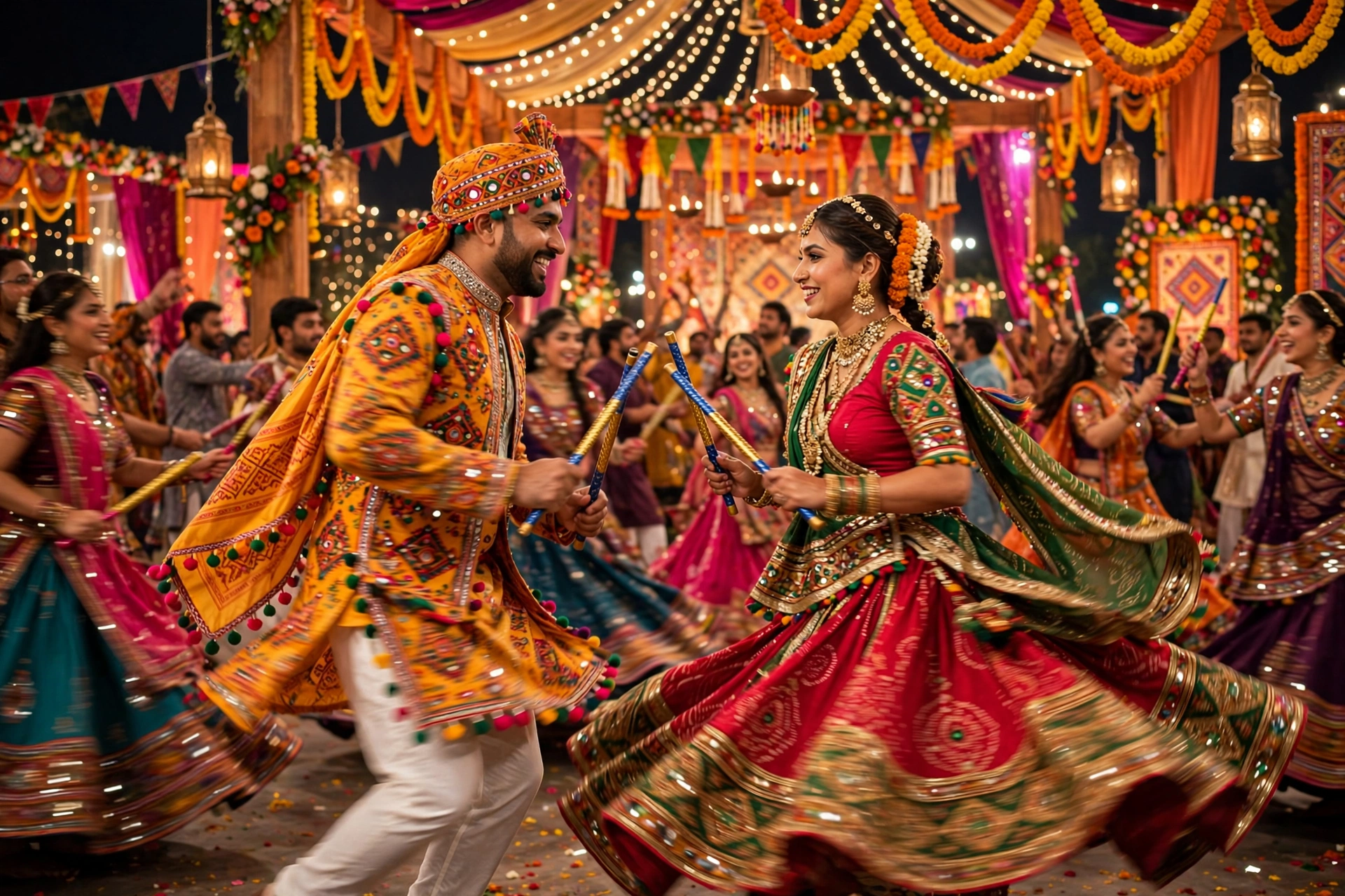 Gujarati Garba Wedding