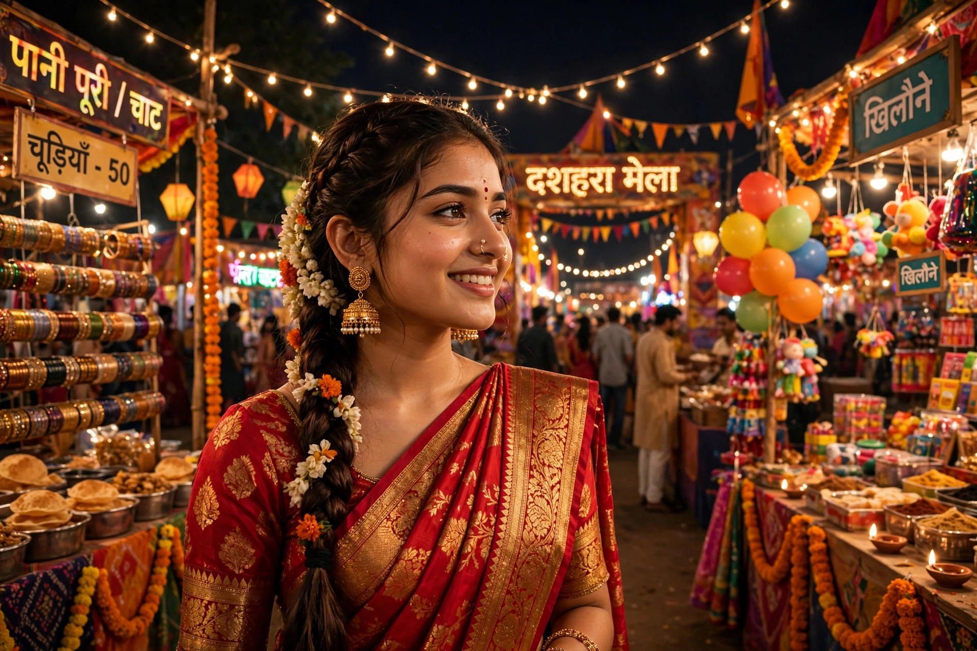 Saree at the Mela