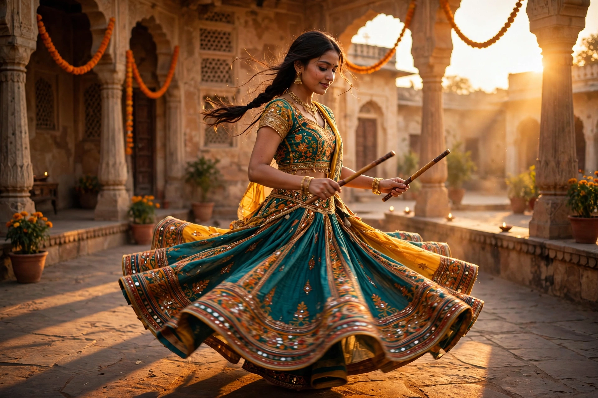 Golden Hour Garba