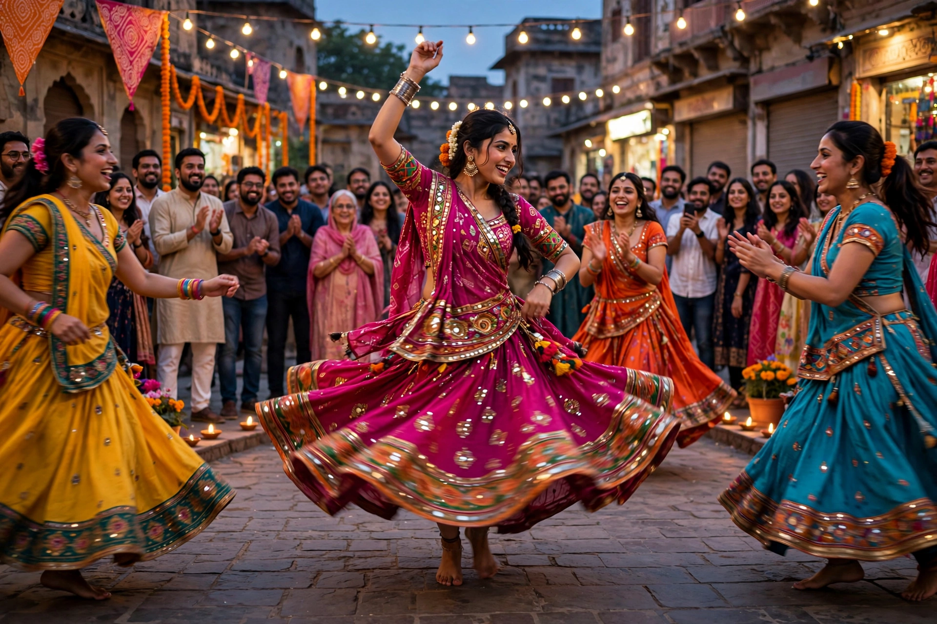 Flash Mob Garba