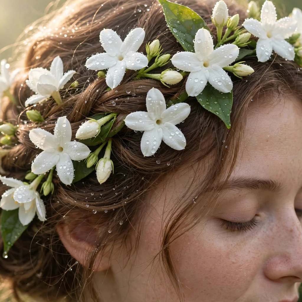 Malaril Malare Jasmine Hair