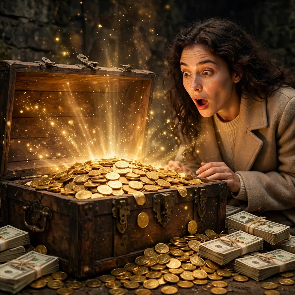 Money Treasure Chest