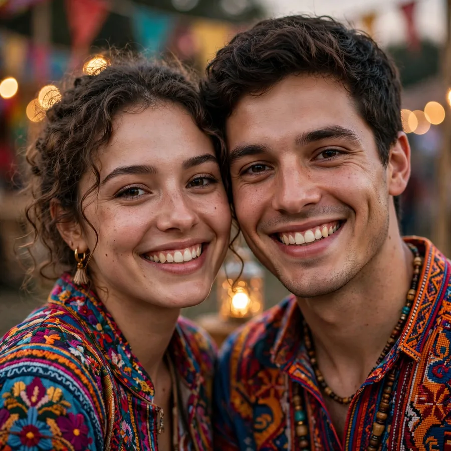 Couple DP Festival Look