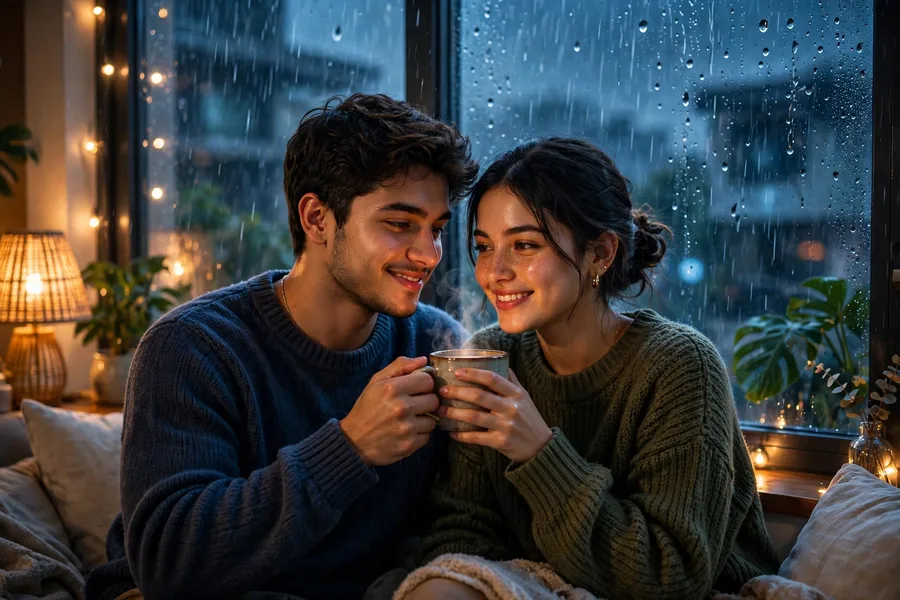 Gemini Couple Monsoon Window Edit