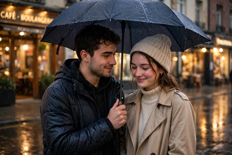 Yes Yesss Rain Confession Couple