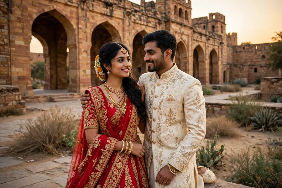Pre-Wedding Couple Fort Shoot