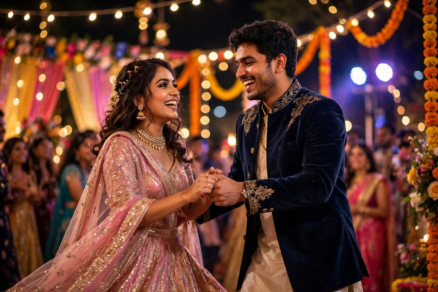 Pre-Wedding Couple Sangeet Shoot