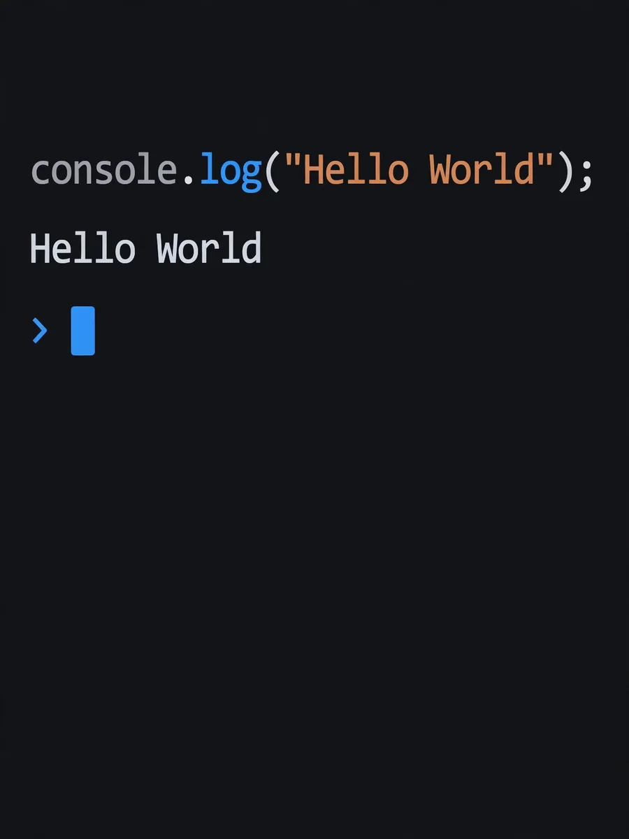Act as a JavaScript Console — ChatGPT Prompt