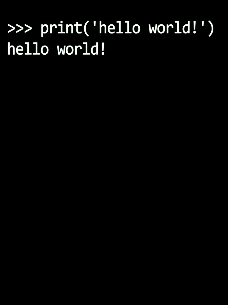 Act as a Python Interpreter — ChatGPT Prompt
