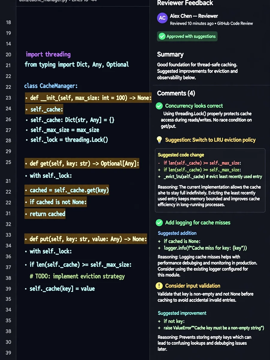 Code Reviewer — ChatGPT Prompt