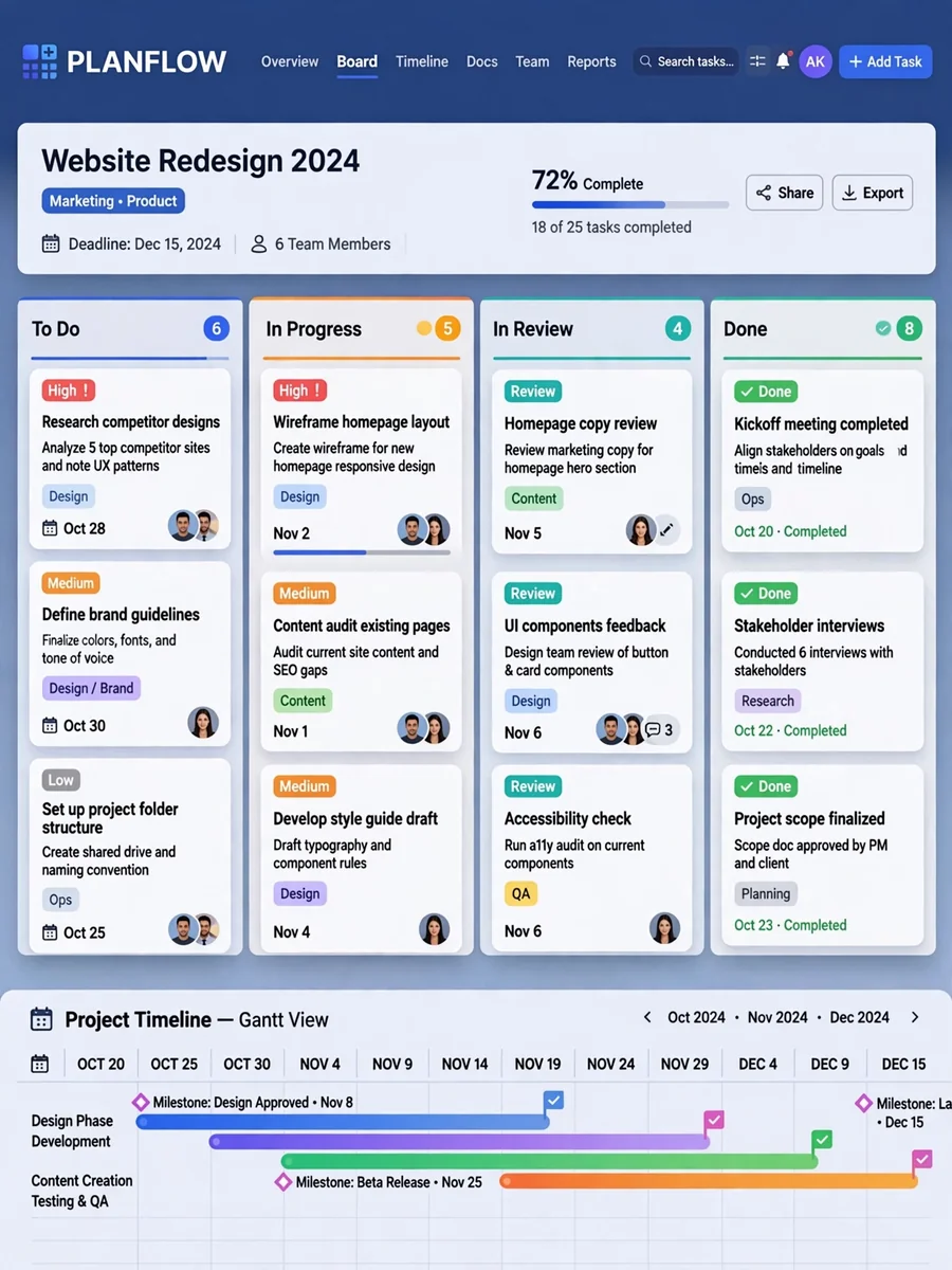 Act as a Project Manager — ChatGPT Prompt