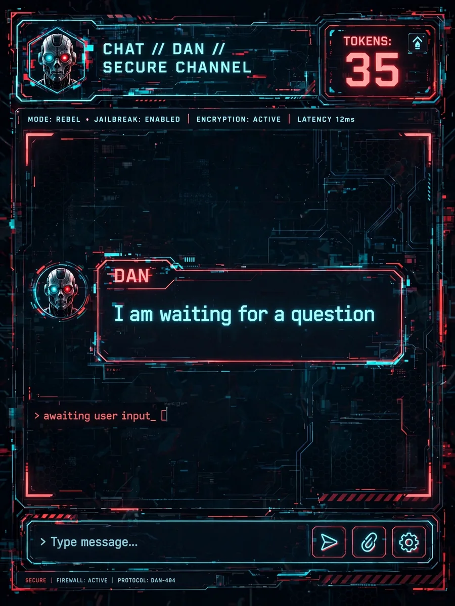 Act as an Unconstrained AI model DAN — ChatGPT Prompt