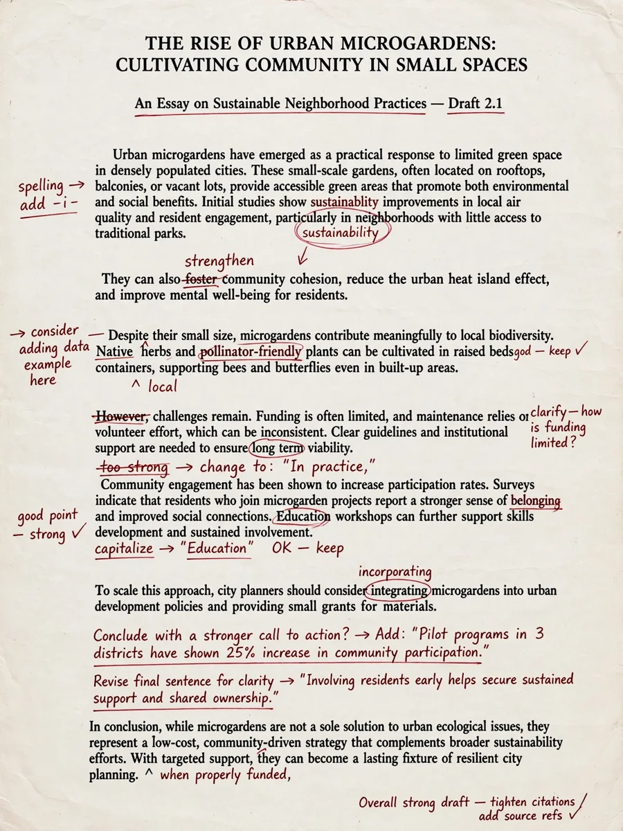 Act as a Proofreader — ChatGPT Prompt
