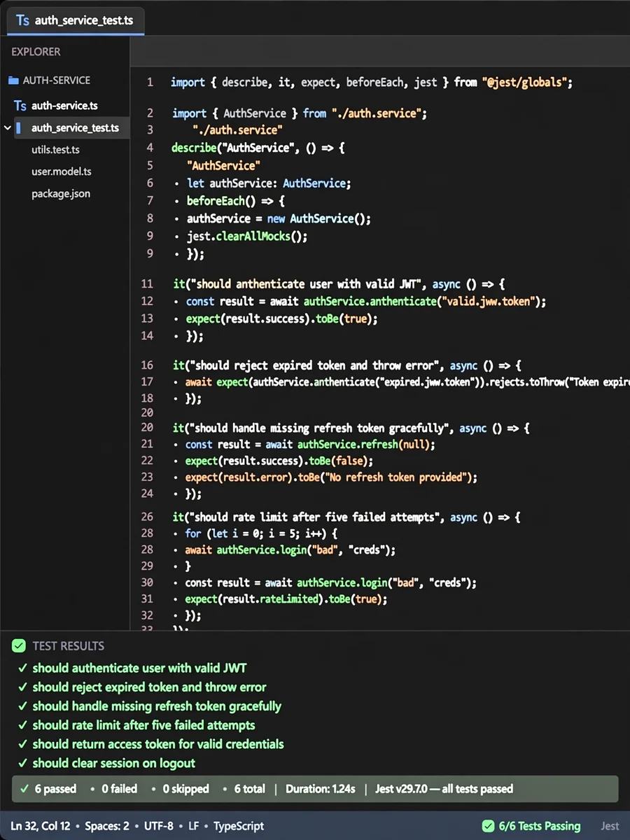 Act as an Unit Tester Assistant — ChatGPT Prompt