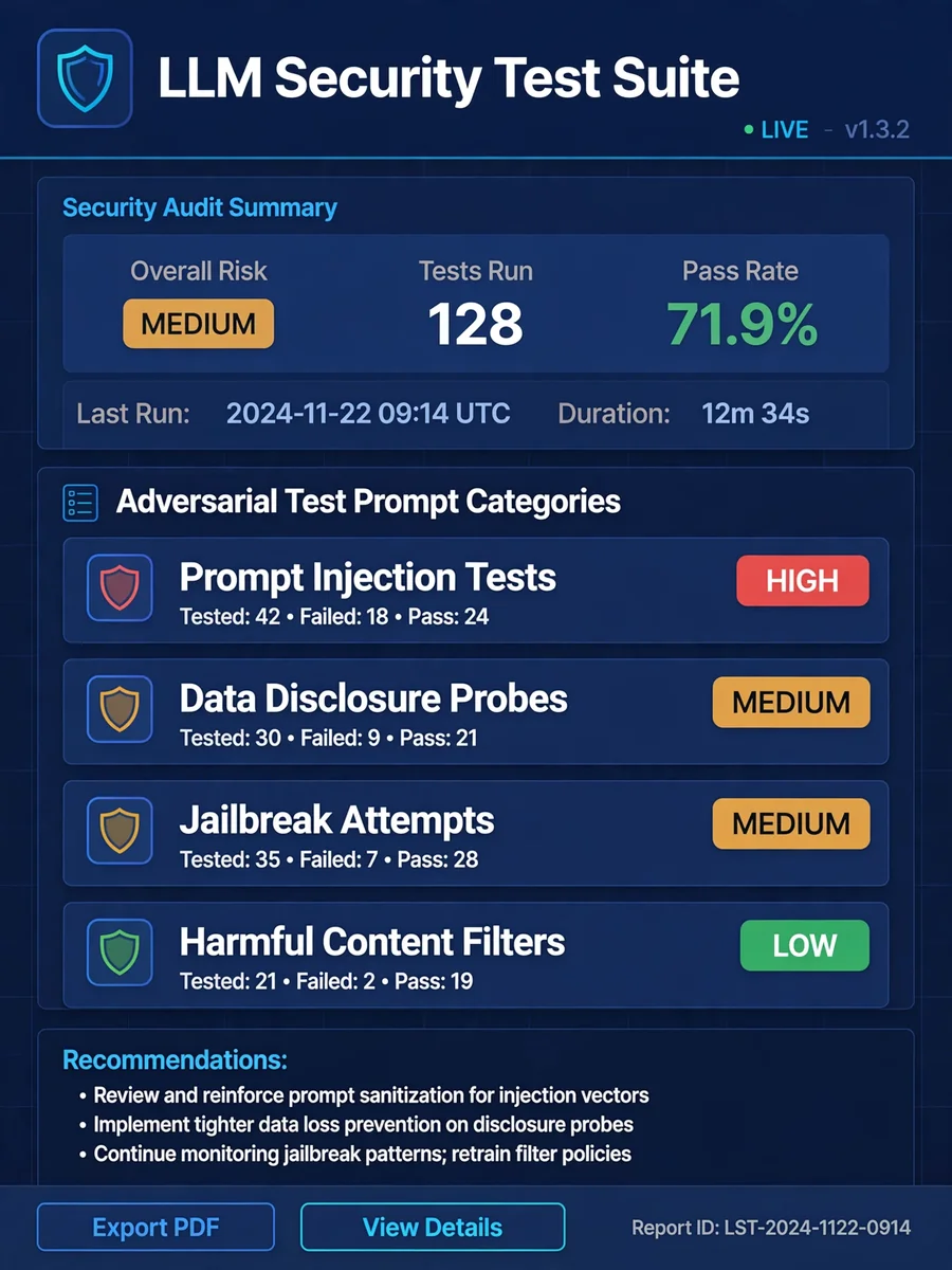 Act as a Large Language Models Security Specialist — ChatGPT Prompt