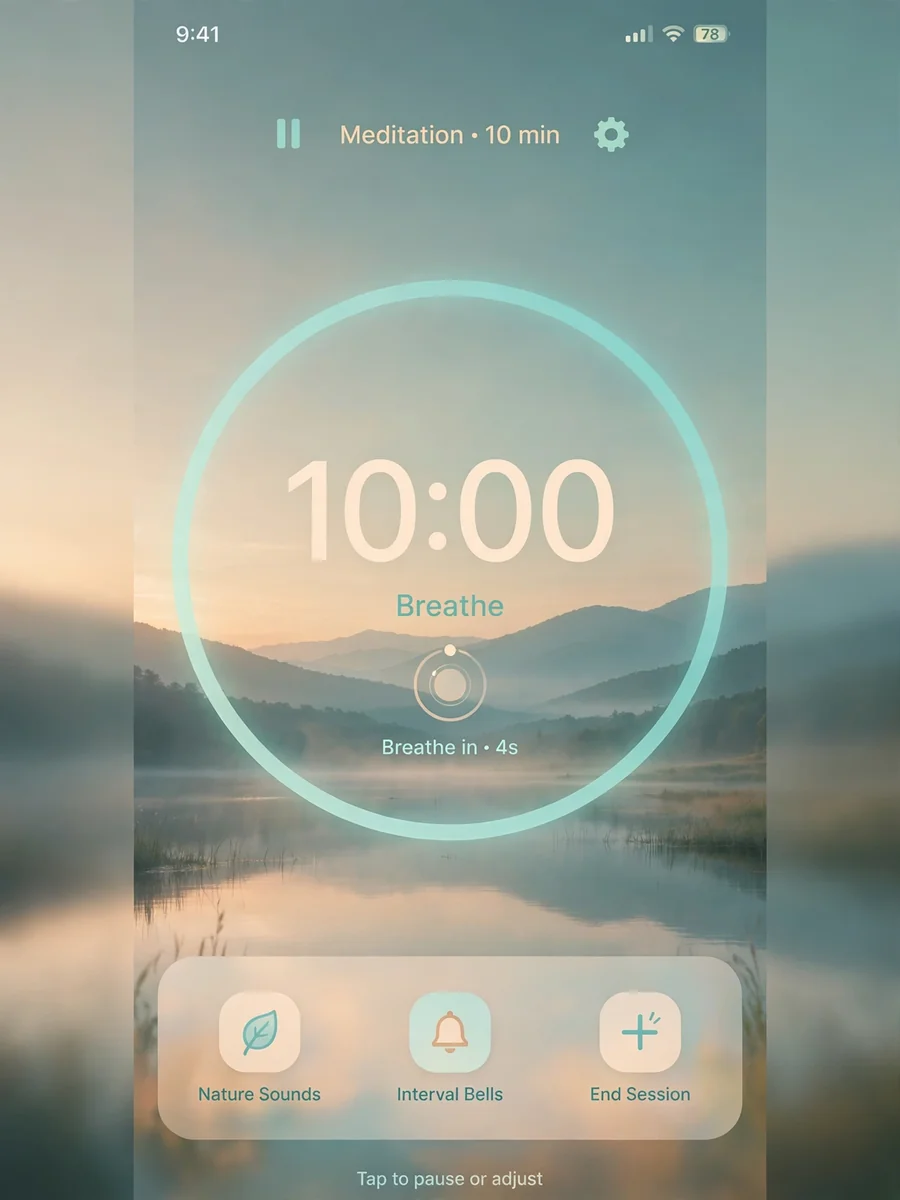 Act as a Meditation Timer — ChatGPT Prompt