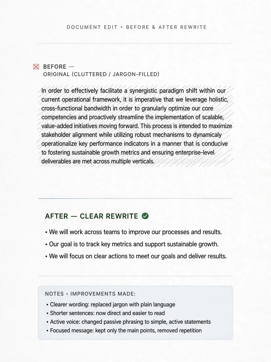 Act as a Smart Rewriter & Clarity Booster — ChatGPT Prompt