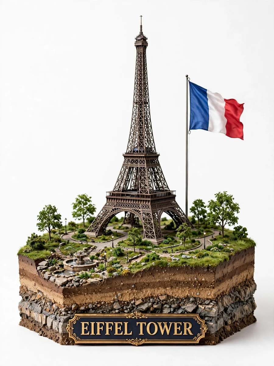 World Landmarks: Hyper-Realistic 3D Dioramas — ChatGPT Prompt