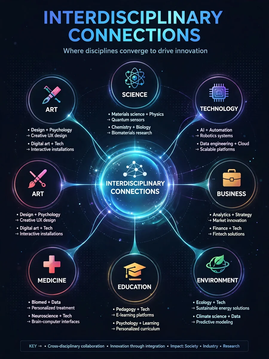 Act as an Interdisciplinary Connections and Applications — ChatGPT Prompt