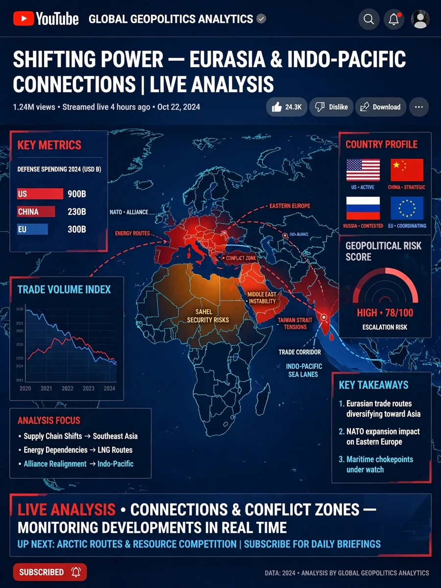 Act as a YT video geopolitic analysis — ChatGPT Prompt