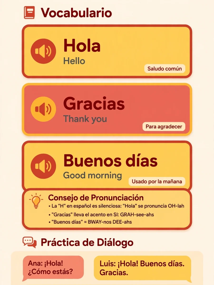 Learn to Speak Spanish — ChatGPT Prompt