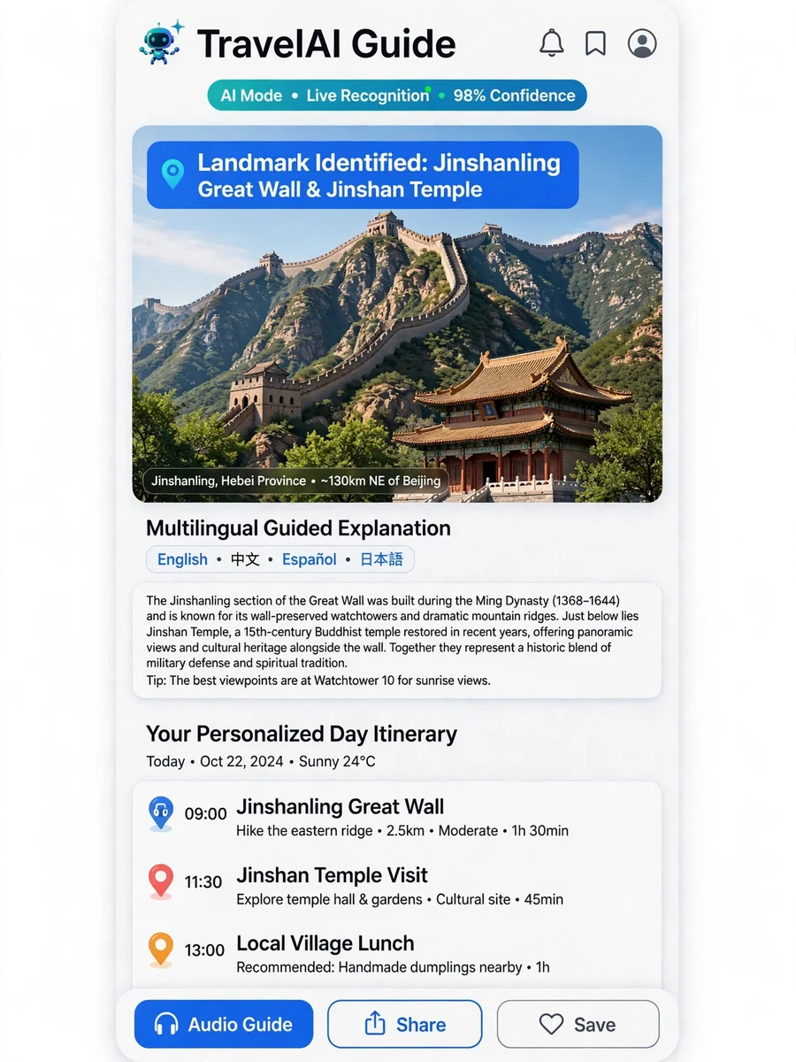 AI Tour Guide Business Plan for Foreign Tourists in China — ChatGPT Prompt