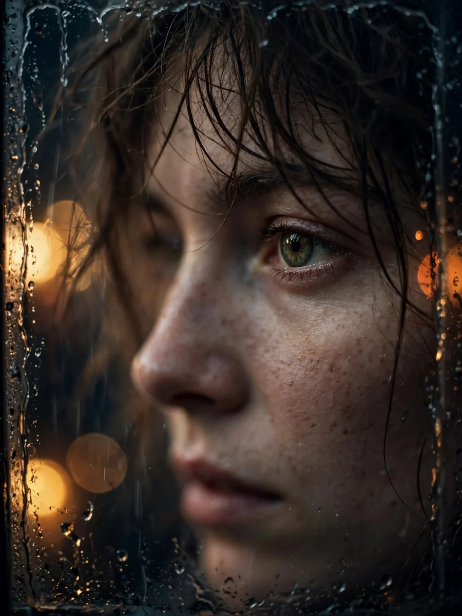 Through the Glass: One Eye in Focus — ChatGPT Prompt
