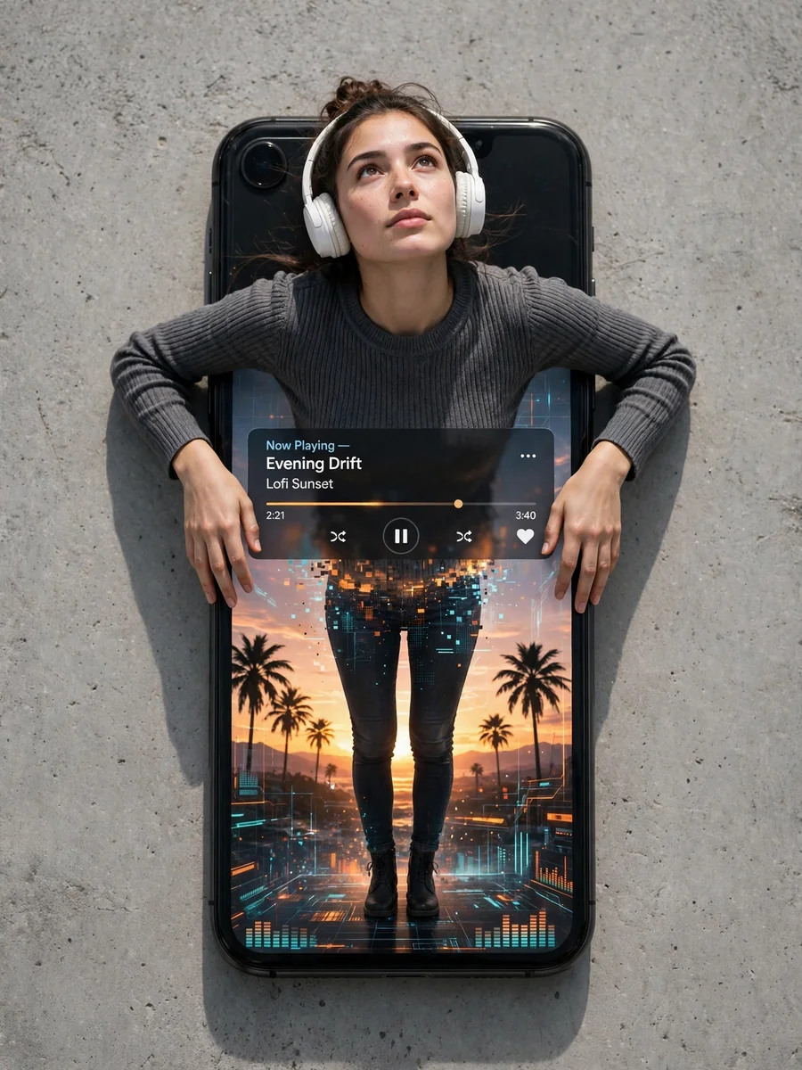 Act as a Surreal CGI-Photography Hybrid Portrait — ChatGPT Prompt