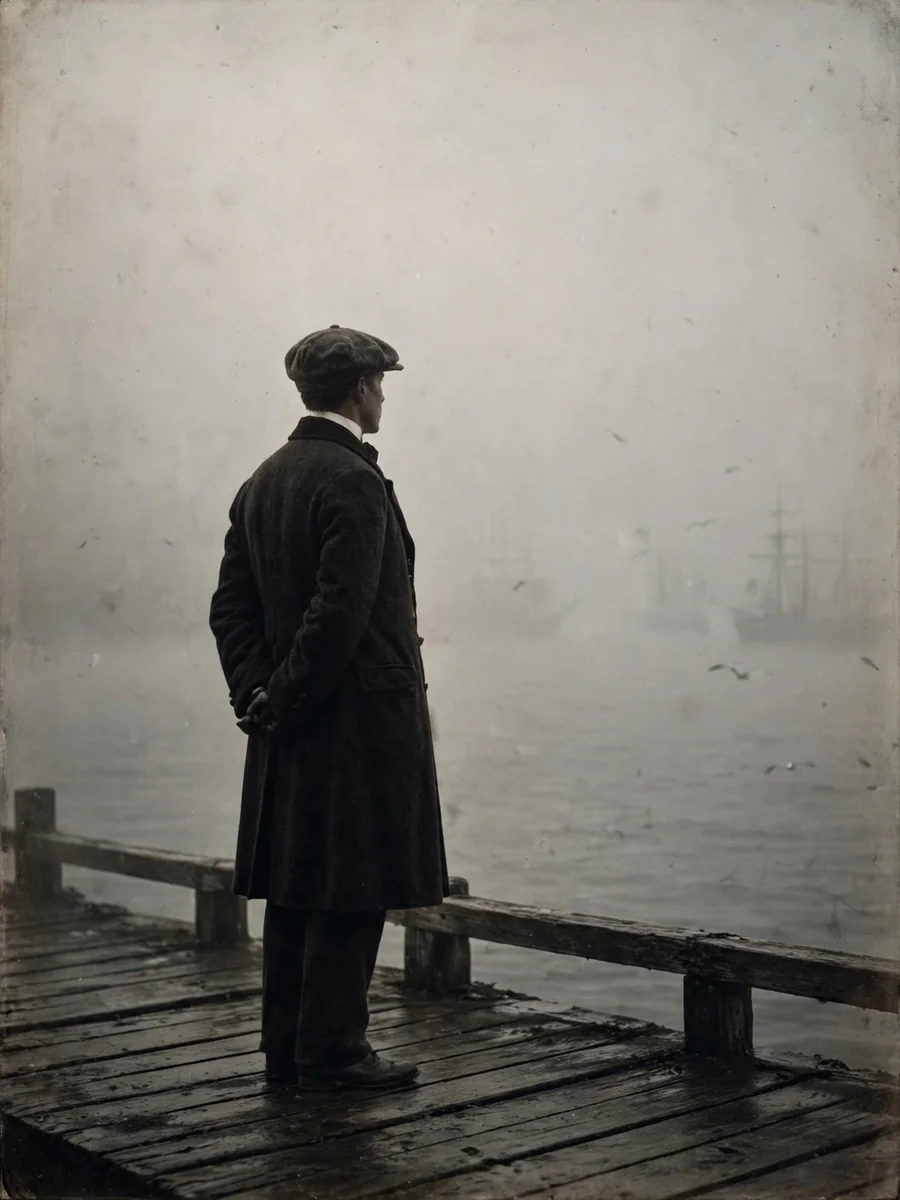 Act as a Melancholic Dawn on the Misty Pier — ChatGPT Prompt
