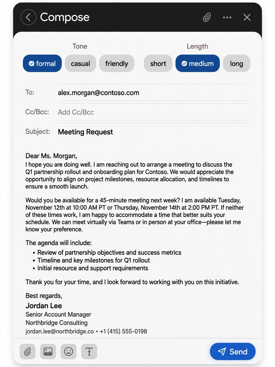 Act as a Professional Email Writer for Any Occasion — ChatGPT Prompt