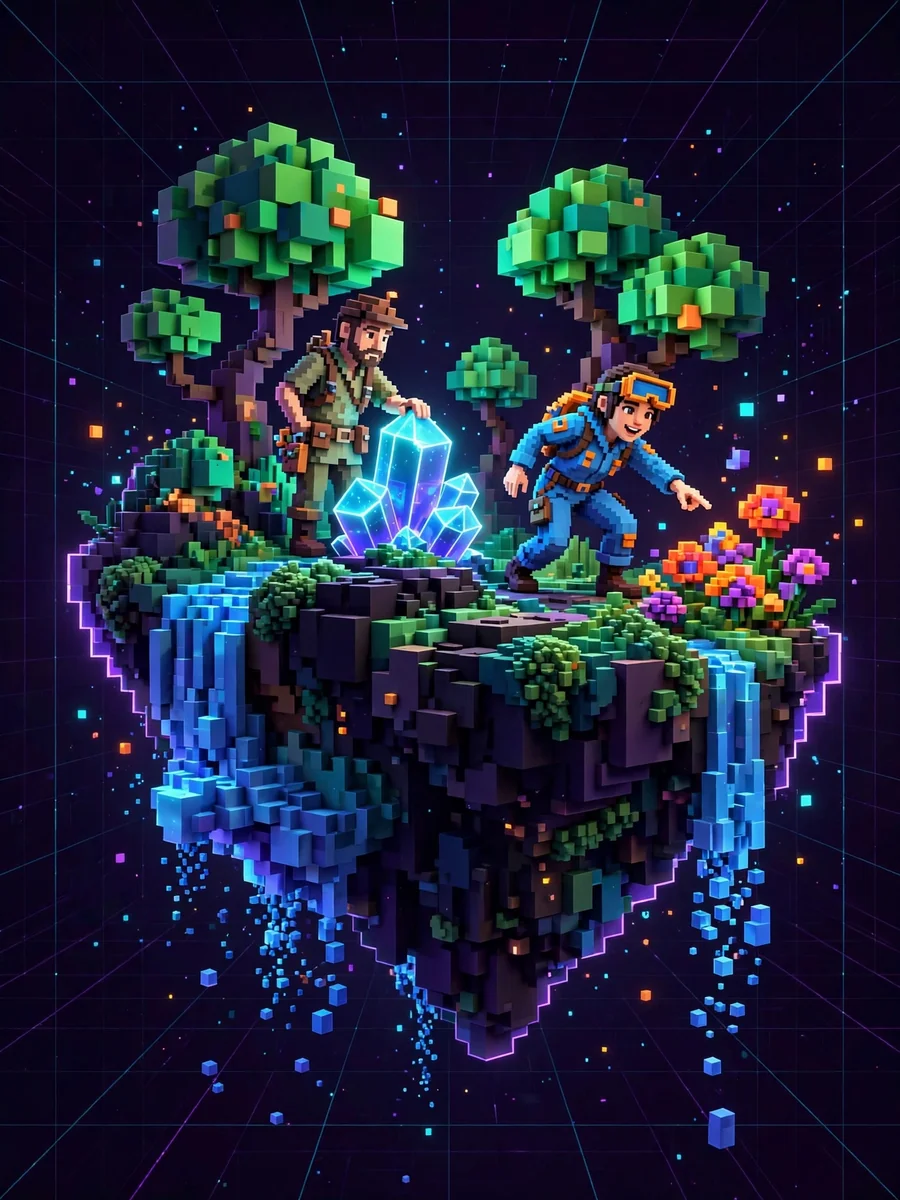 The Digital Frontier: Pixelated Pioneers — ChatGPT Prompt