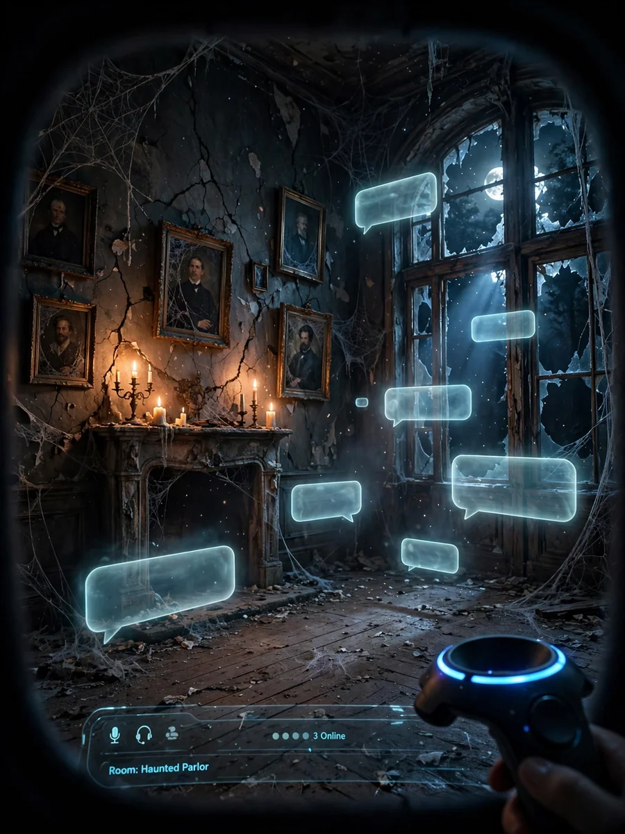 Act as a VR Horror Death Chatroom Simulator — ChatGPT Prompt