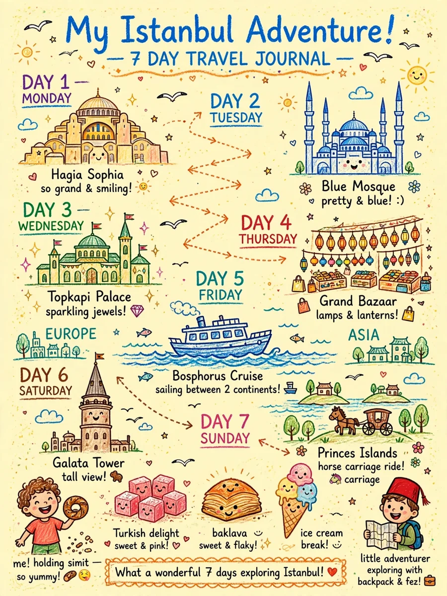 Act as an Istanbul Travel Journal — ChatGPT Prompt