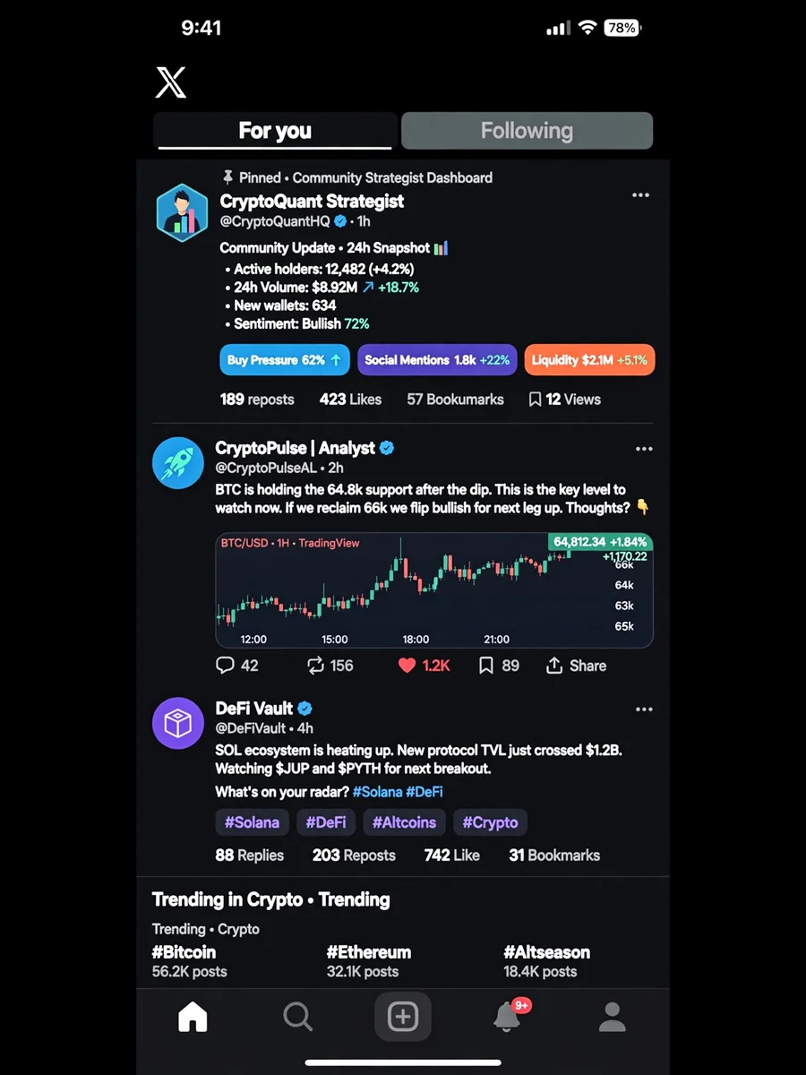 Act as a Senior Crypto Yapper & Community Strategist — ChatGPT Prompt