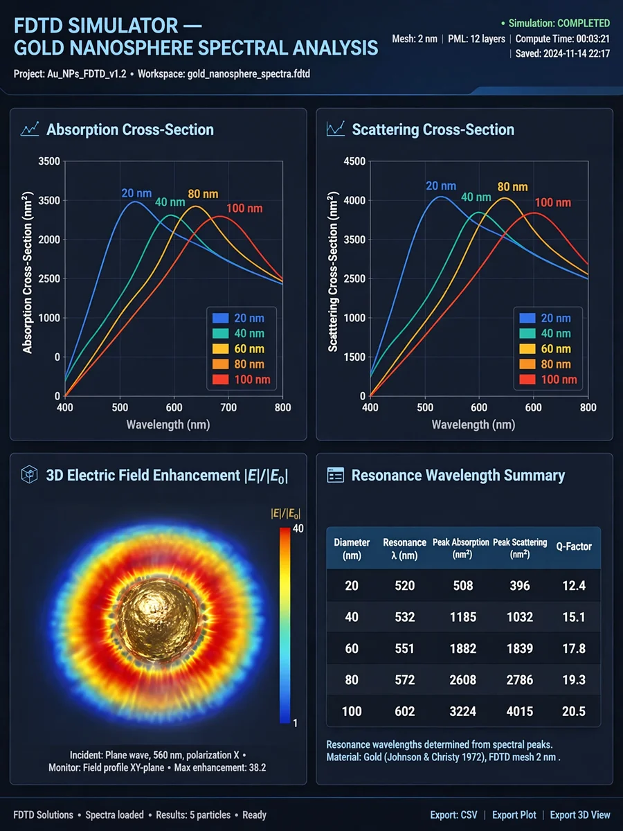 Act as a FDTD Simulations of Nanoparticles — ChatGPT Prompt