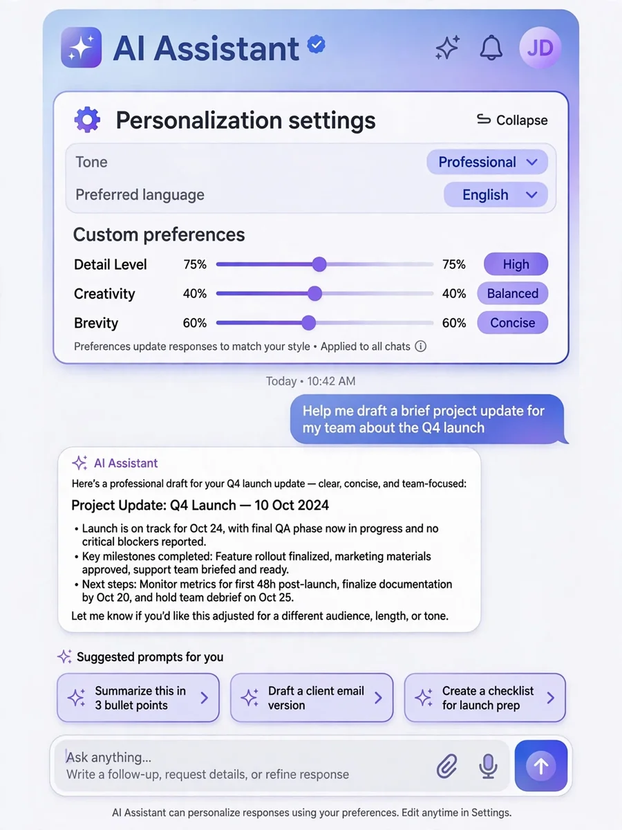 Act as a Personalized GPT Assistant Prompt — ChatGPT Prompt