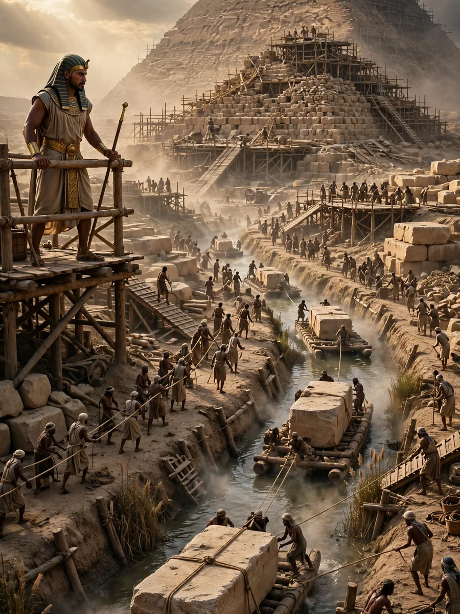 A Half-Built Pyramid and the Leader Who Turned Labor Into Legacy — ChatGPT Prompt