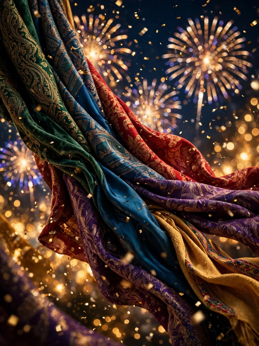 New Year Celebration Video for Antioch Textile — ChatGPT Prompt