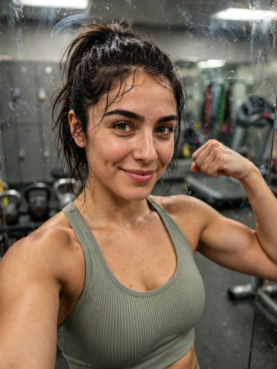 Gym Mirror (UGC realism, no logos) — ChatGPT Prompt