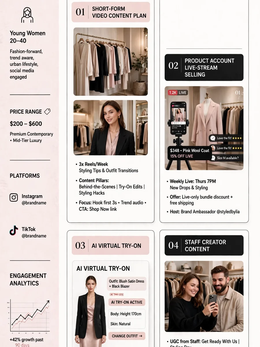Comprehensive Digital Marketing Strategy for Fashion Brand — ChatGPT Prompt