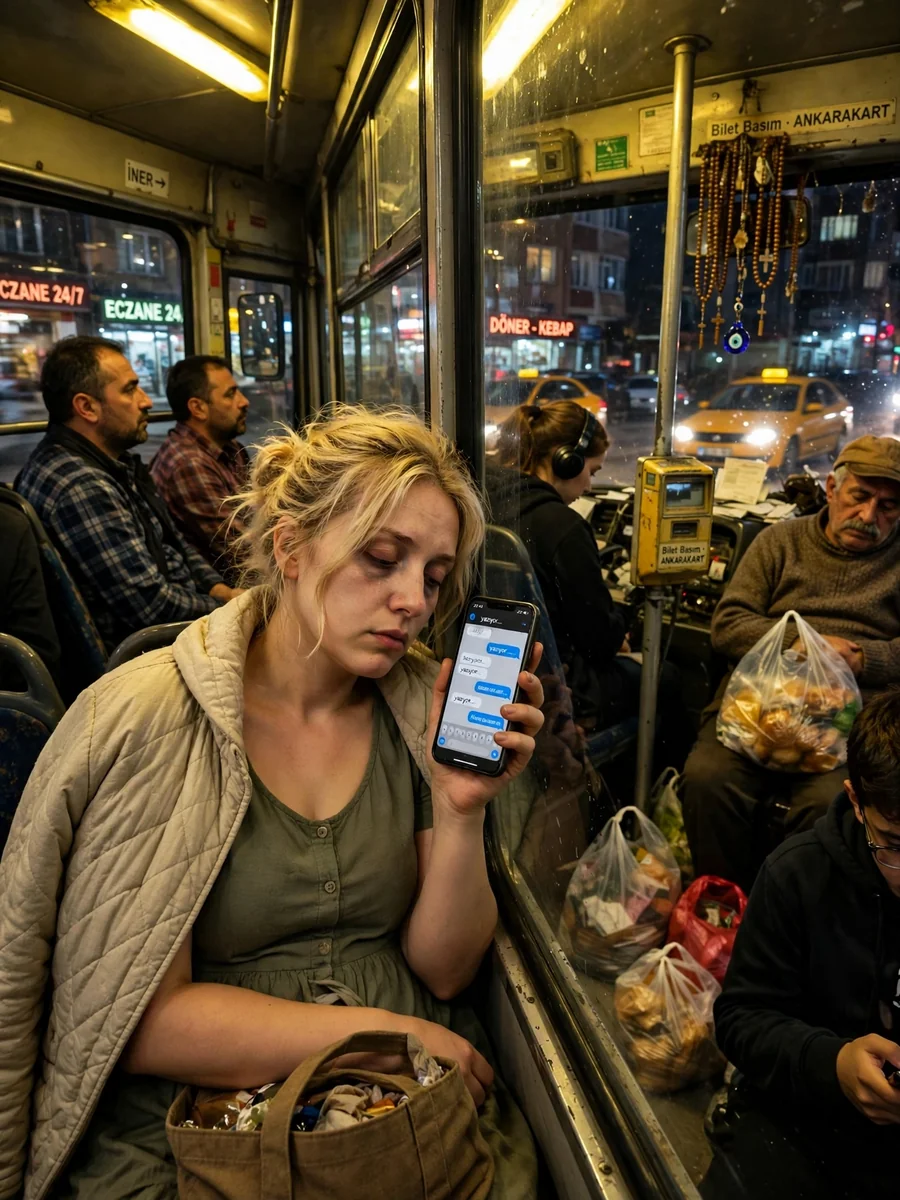 Ultra-Realistic Comedic Slice-of-Life in an Ankara Bus — ChatGPT Prompt