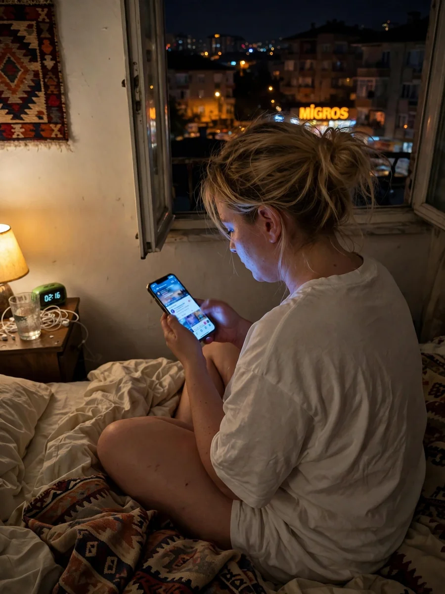 Cozy Ankara Night: Capturing a Realistic Bedroom Scene — ChatGPT Prompt