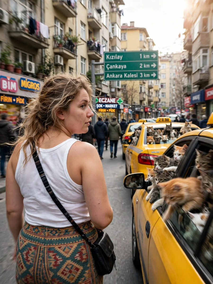 Ultra-Realistic Amateur Street Photo of Ankara Scene — ChatGPT Prompt