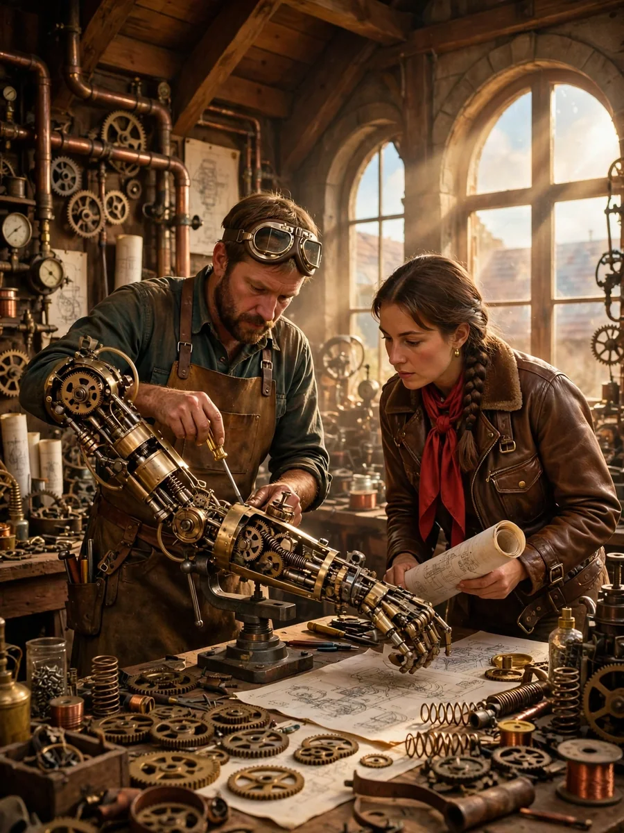 Act as a The Aether Workshop — ChatGPT Prompt