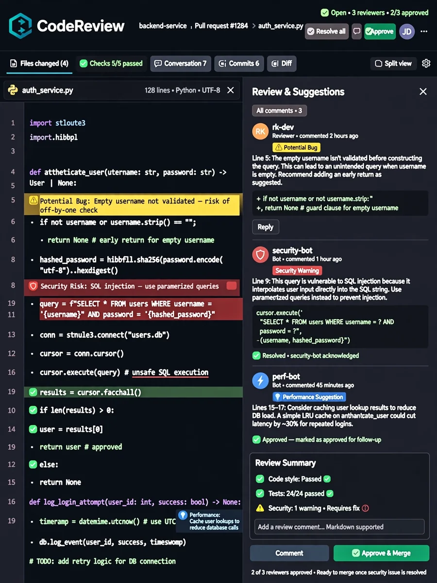 Code Review Specialist 2 — ChatGPT Prompt