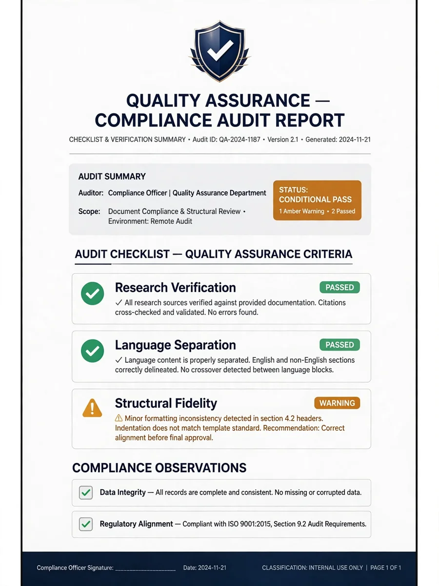 Act as an Integrity & Compliance Officer Audit Protocol — ChatGPT Prompt
