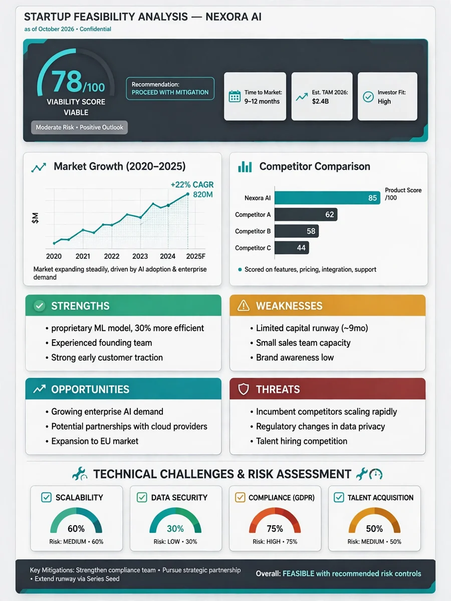 Business Idea Feasibility and Technical Challenges Analysis — ChatGPT Prompt