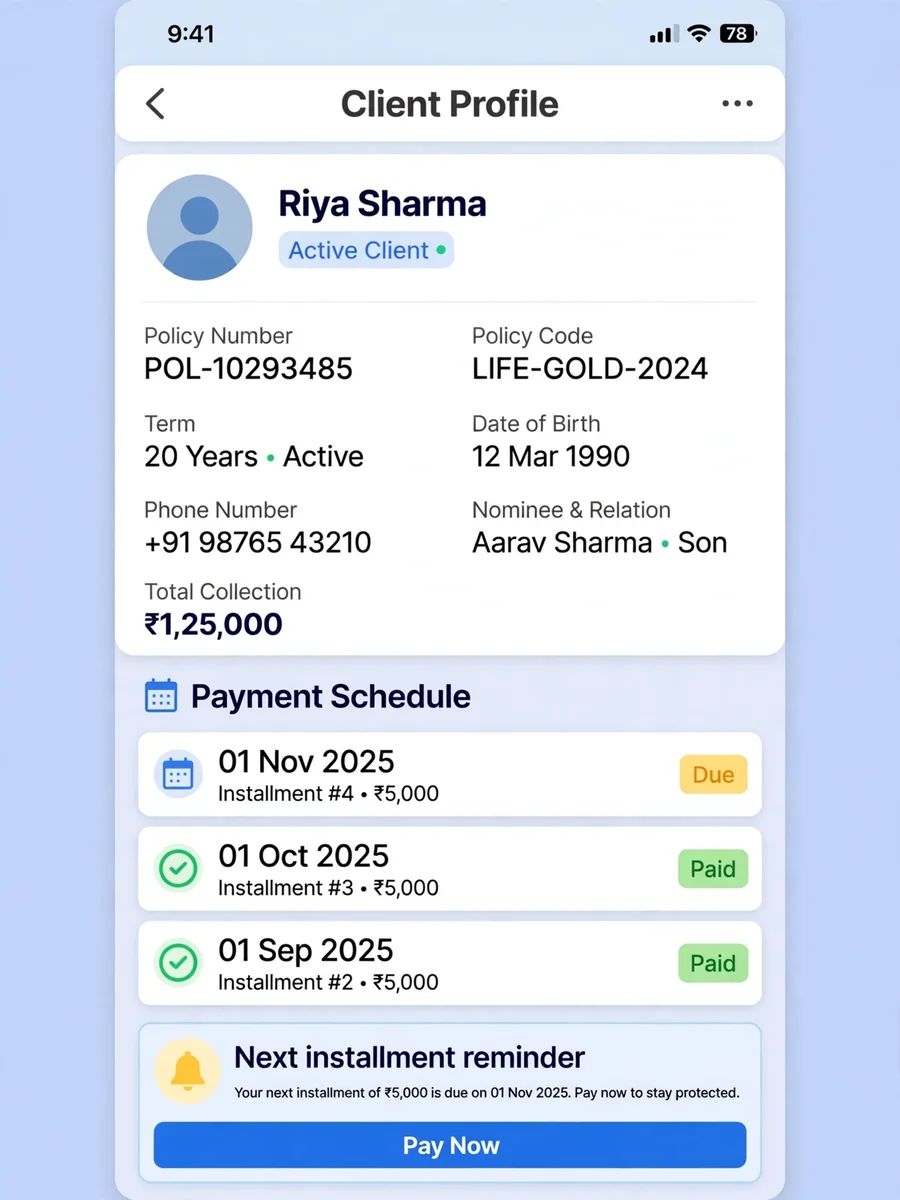 Act as a Policy Agent Client Manager — ChatGPT Prompt
